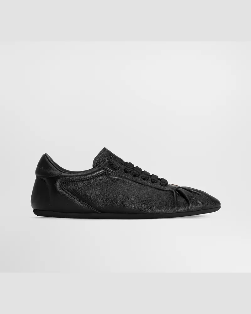 Dolce & Gabbana Sneaker Ballet Aus Kalbsleder - Frau Sneakers Schwarz Schwarz