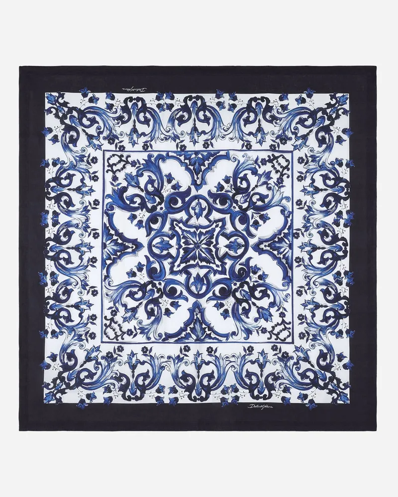 Dolce & Gabbana Tovaglia 180x180 Cm - Tischdecken Mehrfarbig Mehrfarbig