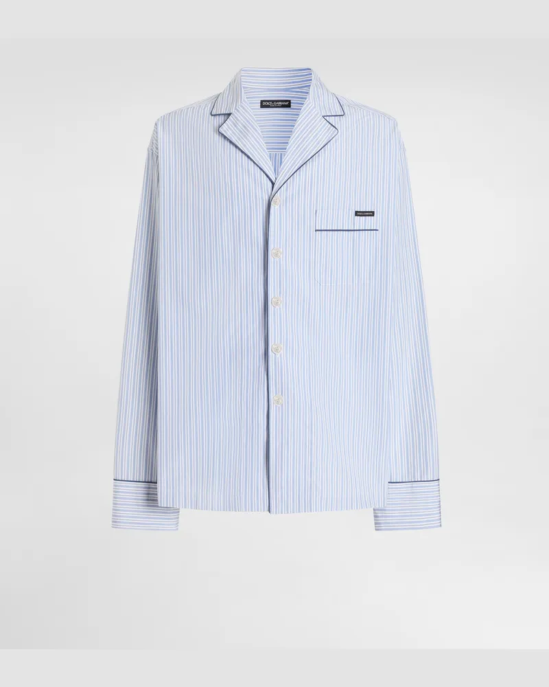 Dolce & Gabbana Striped Poplin Vanity Shirt - Mann Hemden #n/d Mehrfarbig