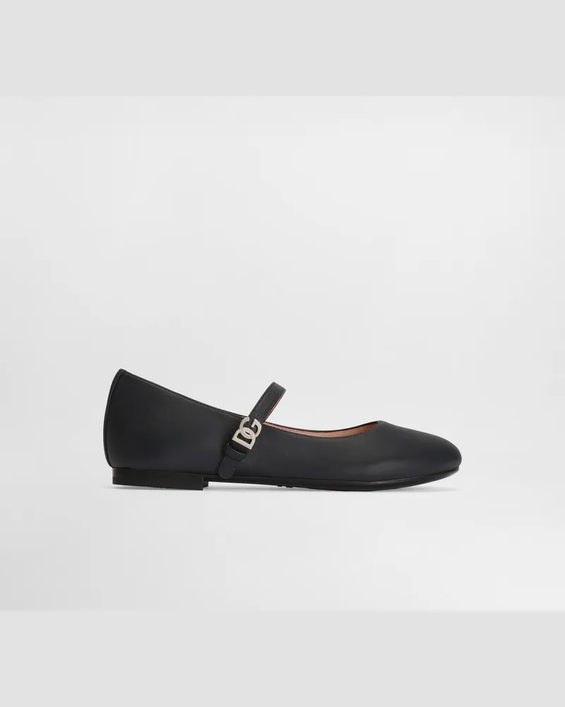 Dolce & Gabbana Ballerinas Aus Nappaleder - Frau Collection Leder 