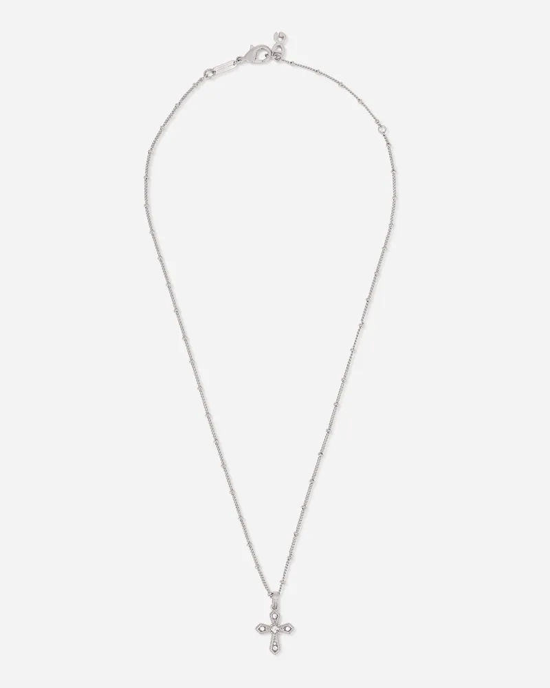 Dolce & Gabbana Collana - Mann Bijoux Silber Metall Silber