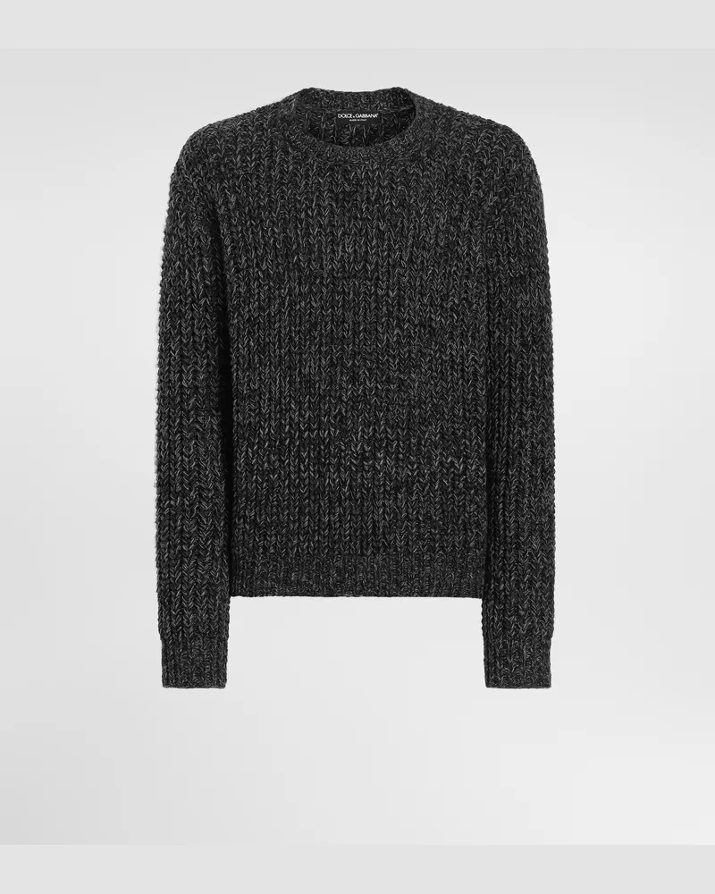 Dolce & Gabbana Pullover Aus Wollmischung - Mann Strickwaren Mehrfarbig Mehrfarbig