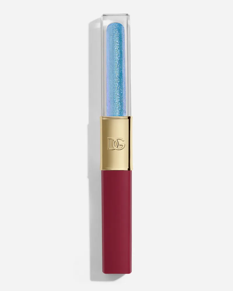 Dolce & Gabbana Make It Double! - Woman Flüssige Lippenstifte 03 Sour Swirl - Mauve- Und Blau-schimmer 03
