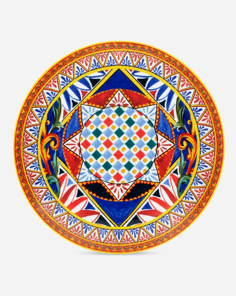 Dolce & Gabbana Porcelain Charger Plate - Platzteller Mehrfarbig Mehrfarbig