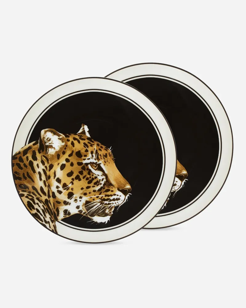 Dolce & Gabbana Set 2 Piatti Pane - Brotteller Mehrfarbig Mehrfarbig
