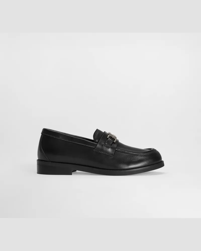 Dolce & Gabbana Nappa Calfskin Loafer - Mann Collection Schwarz Black