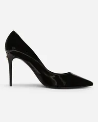 Dolce & Gabbana Pumps Cardinale aus Lackleder Schwarz