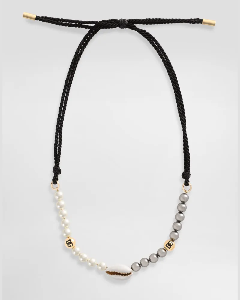Dolce & Gabbana Dg Cord Necklace - Mann Bijoux Mehrfarbig Metall Multicolor