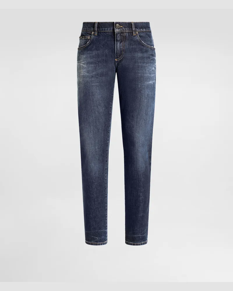 Dolce & Gabbana Denim Trousers - Mann Jeans Mehrfarbig Multicolor
