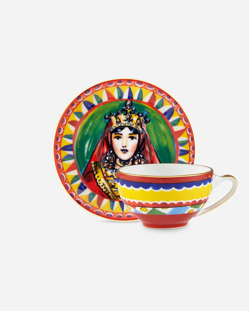 Dolce & Gabbana Porcelain Espresso Set - Espressotassen Mehrfarbig Mehrfarbig
