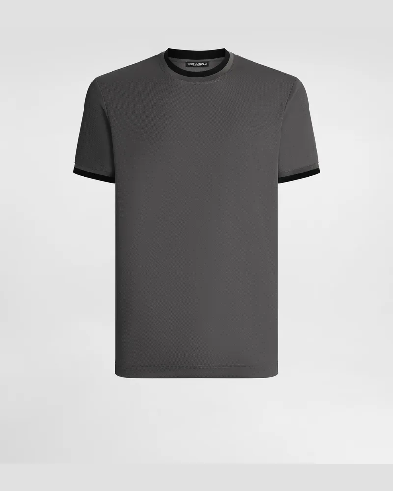 Dolce & Gabbana Jersey T-shirt - Mann T-shirts Und Polos Grey Grey