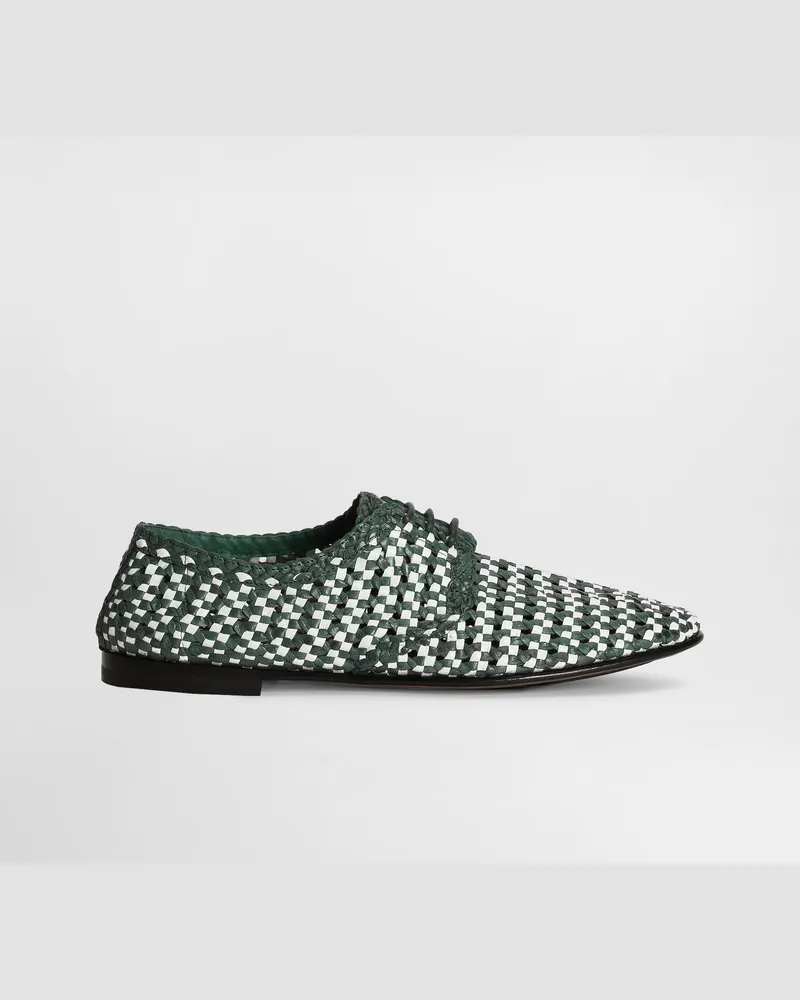 Dolce & Gabbana Derby Aus Leder - Mann Schnürschuhe Mehrfarbig Mehrfarbig