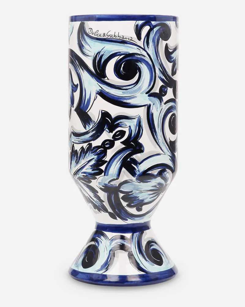 Dolce & Gabbana Große Vase Für Den Außenbereich - Vasen Mehrfarbig Mehrfarbig