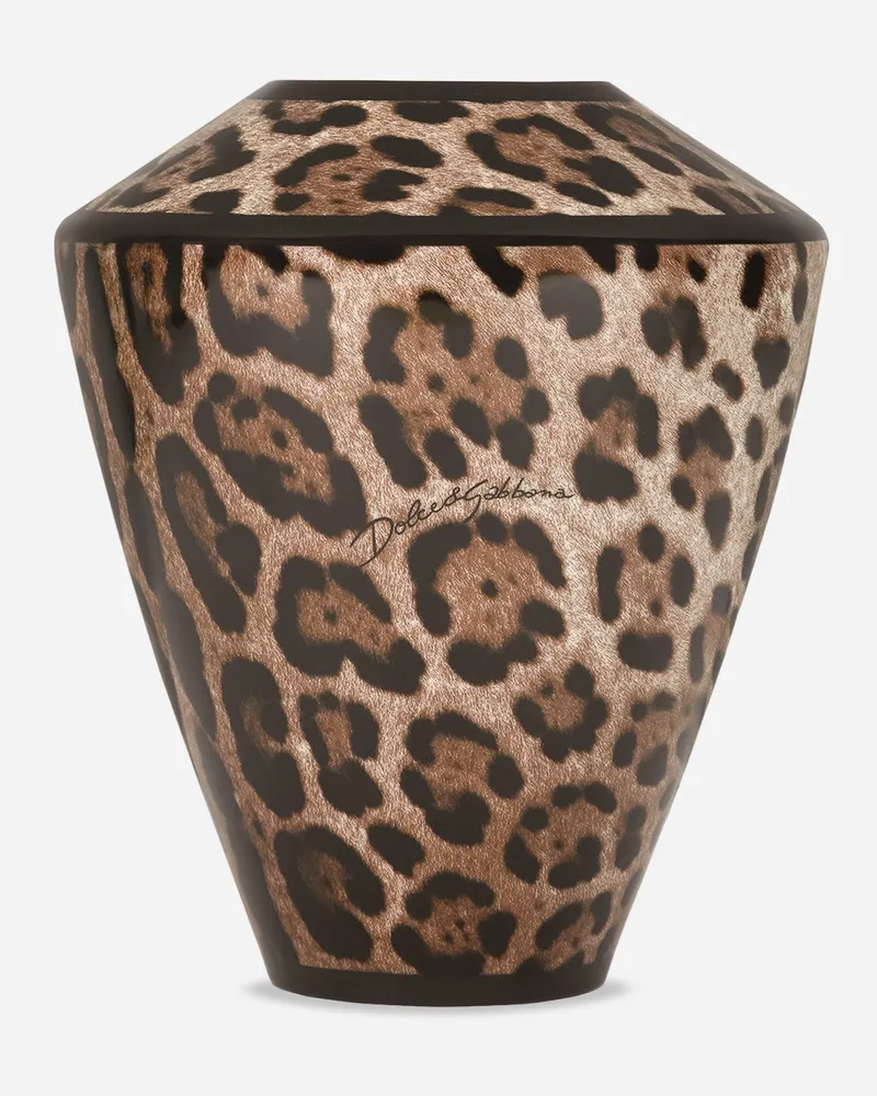 Dolce & Gabbana Small Amphora Porcelain Vase - Vasen Multicolor Multicolor