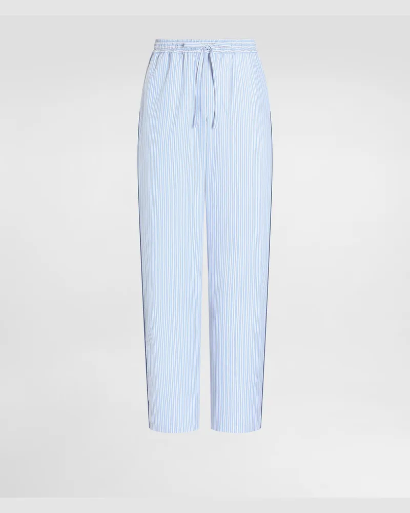 Dolce & Gabbana Striped Poplin Trousers - Mann Hosen Und Shorts #n/d Multicolor