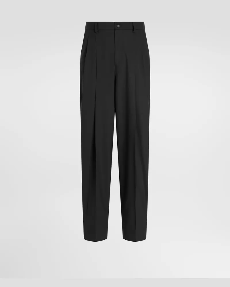 Dolce & Gabbana Hose Aus Schurwolle - Mann Hosen Und Shorts 