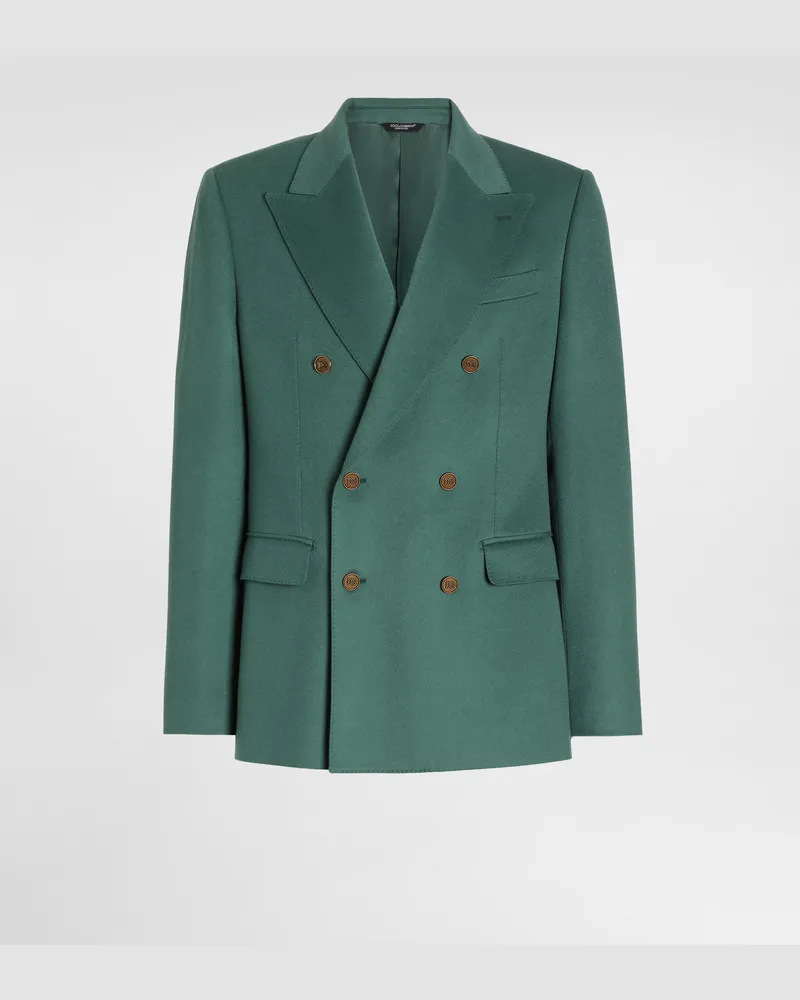 Dolce & Gabbana Sicilia Light Double-breasted Cashmere Jacket - Mann Collection 