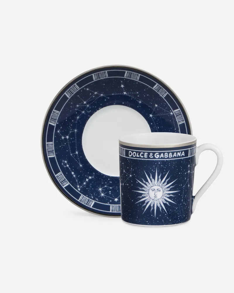 Dolce & Gabbana Espresso-set Aus Porzellan - Espressotassen Mehrfarbig Mehrfarbig