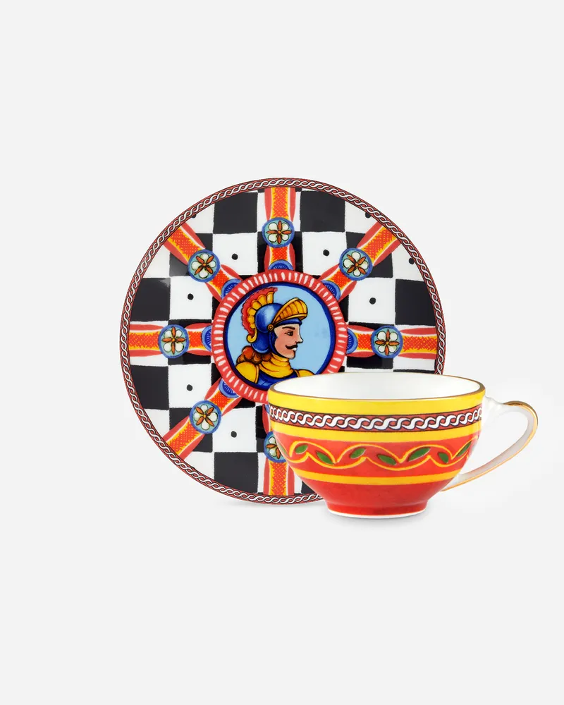 Dolce & Gabbana Porcelain Espresso Set - Espressotassen Mehrfarbig Mehrfarbig
