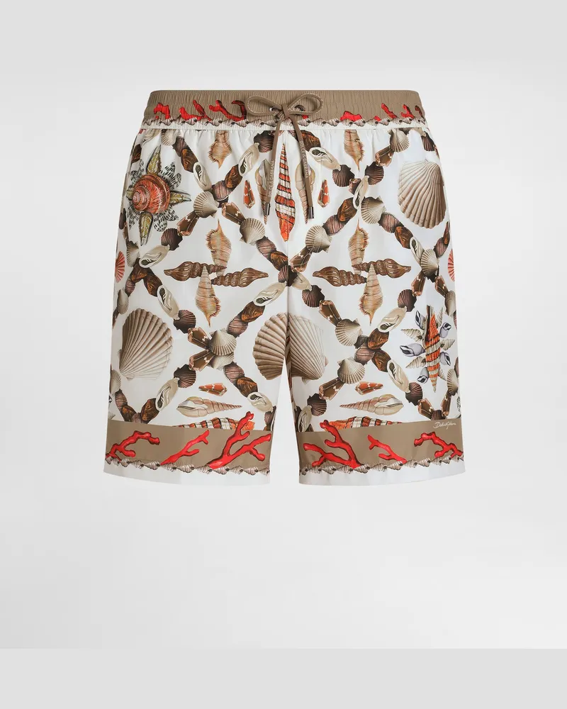 Dolce & Gabbana Boxer Medio - Mann Beachwear Multicolor Multicolor