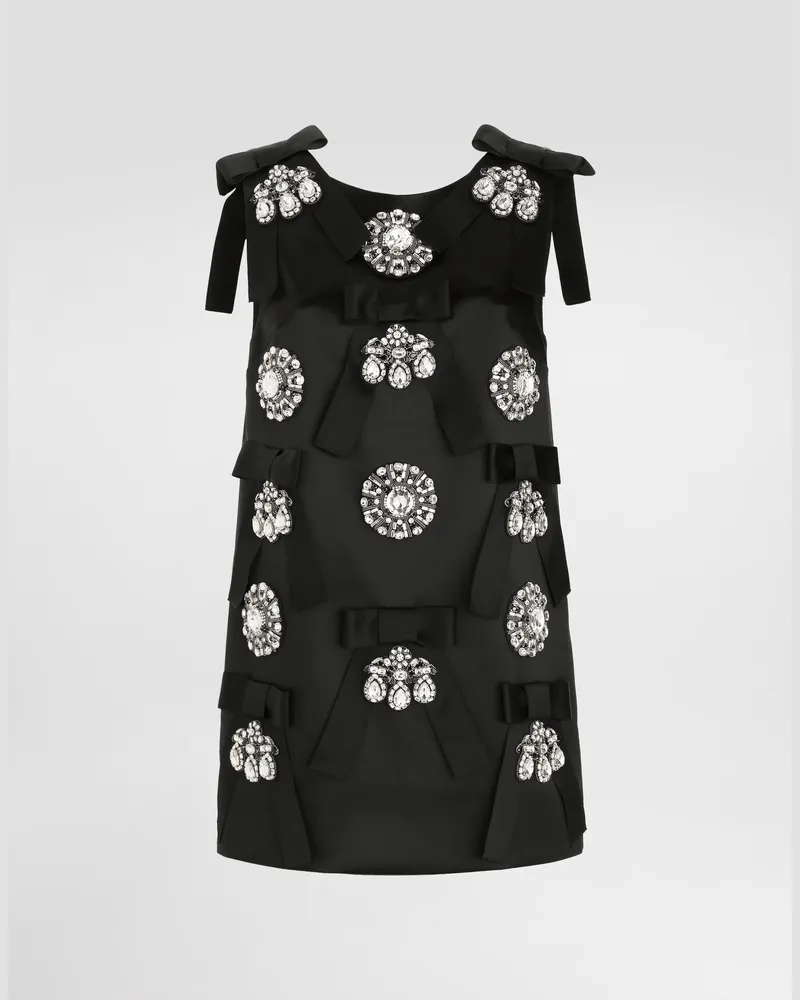 Dolce & Gabbana Dress With Embroidery - Frau Kleider Mehrfarbig Multicolor