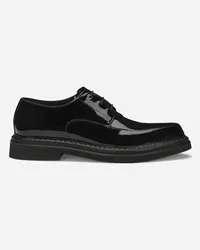 Dolce & Gabbana Derby aus Lackleder Schwarz