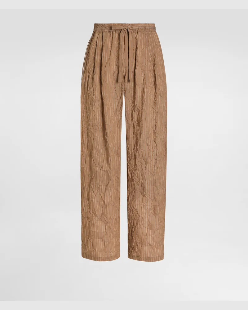 Dolce & Gabbana Linen-blend Vanity Trousers - Mann Hosen Und Shorts Mehrfarbig Mehrfarbig