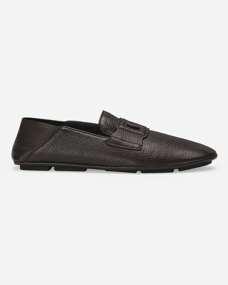 Dolce & Gabbana Driver Aus Hirschleder - Mann Driver Und Mokassins Braun Braun