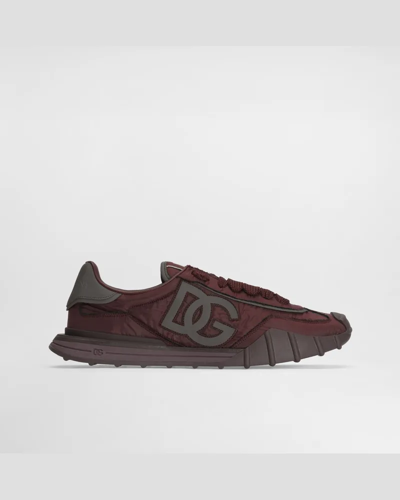 Dolce & Gabbana Sneaker Dg Athletic Aus Nylon - Mann Sneakers Violett Violett