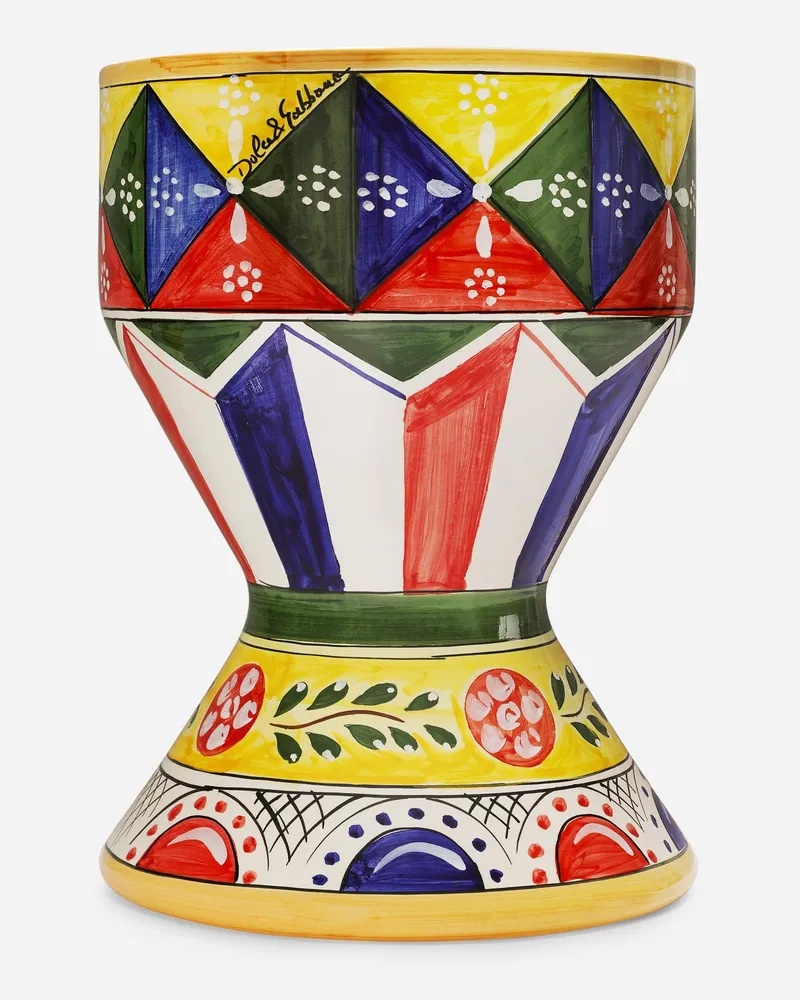 Dolce & Gabbana Kleine Vase Für Den Außenbereich - Outdoor Vases Mehrfarbig Mehrfarbig