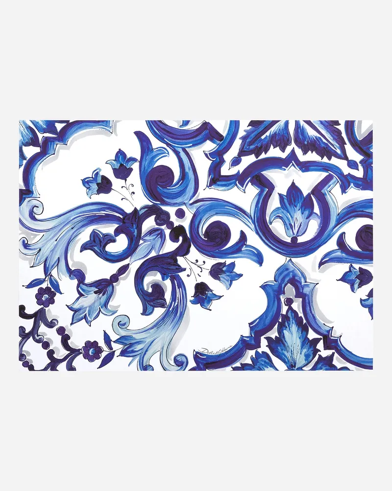Dolce & Gabbana Set Mit 36 Platzdeckchen Aus Papier - Sets Platzdeckchen Und Serviette Mehrfarbig Mehrfarbig