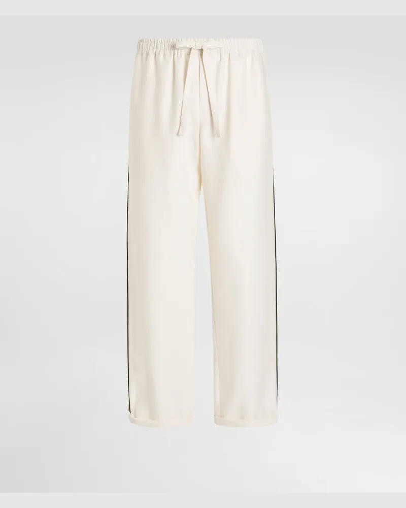 Dolce & Gabbana Pyjamahose aus Leinenstoff Weiss