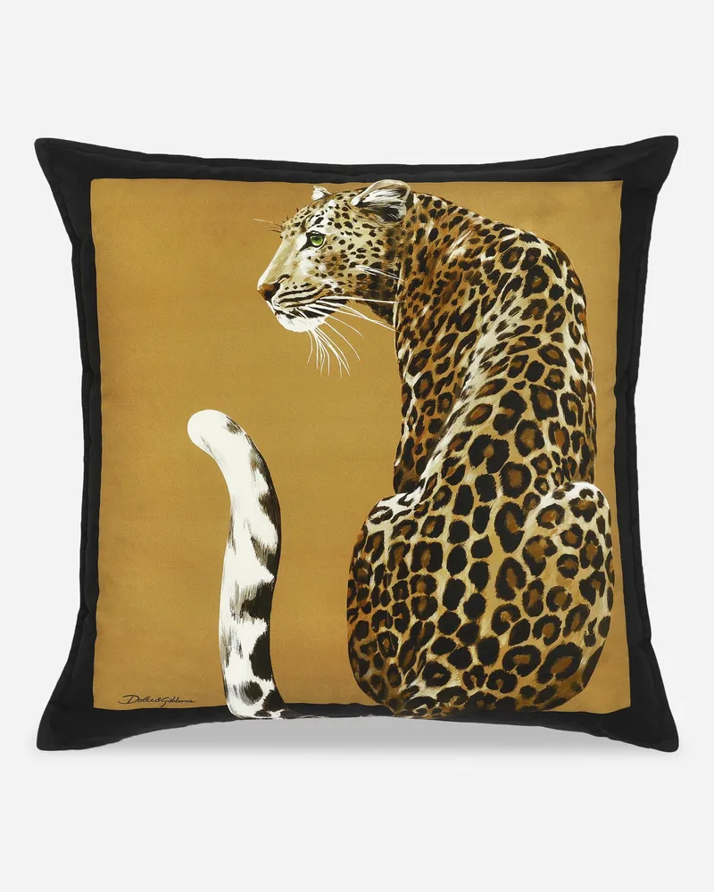 Dolce & Gabbana Canvas Cushion Large - Große Kissen Mehrfarbig Mehrfarbig