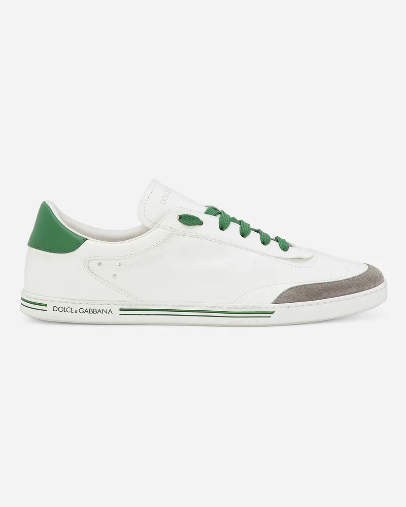 Dolce & Gabbana Sneaker Saint Tropez Aus Kalbsleder - Mann Sneakers Mehrfarbig Mehrfarbig