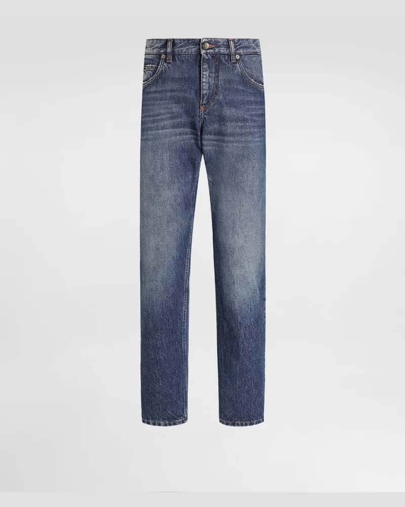 Dolce & Gabbana Denim Trousers - Mann Jeans Mehrfarbig Multicolor