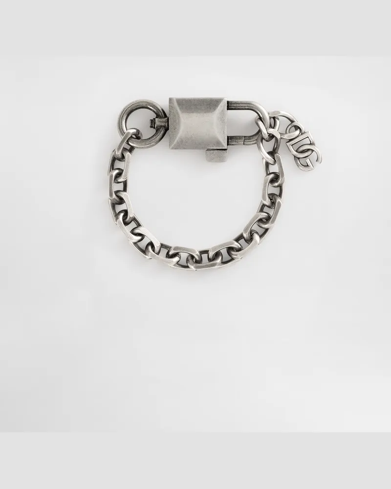 Dolce & Gabbana Kettenarmband - Mann Bijoux Silber Metall Silber