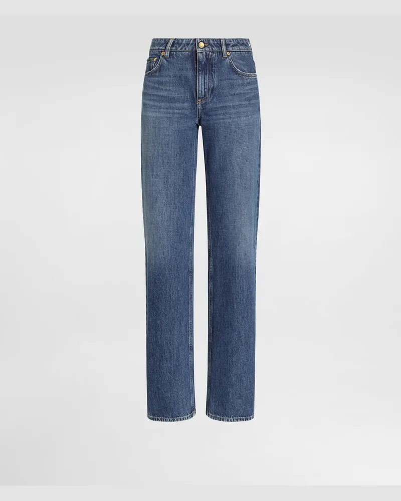 Dolce & Gabbana 5-pocket-denimhose Aus Denim - Frau Denim Mehrfarbig Mehrfarbig