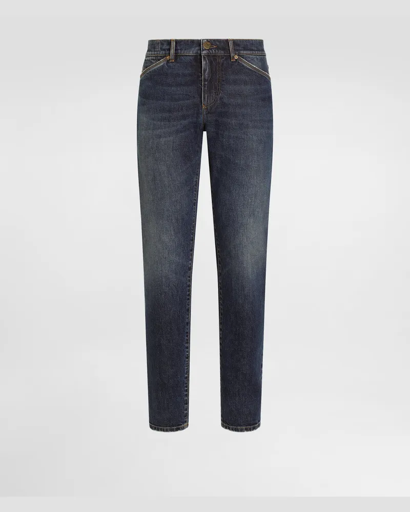 Dolce & Gabbana Denimhose - Mann Jeans Mehrfarbig Mehrfarbig