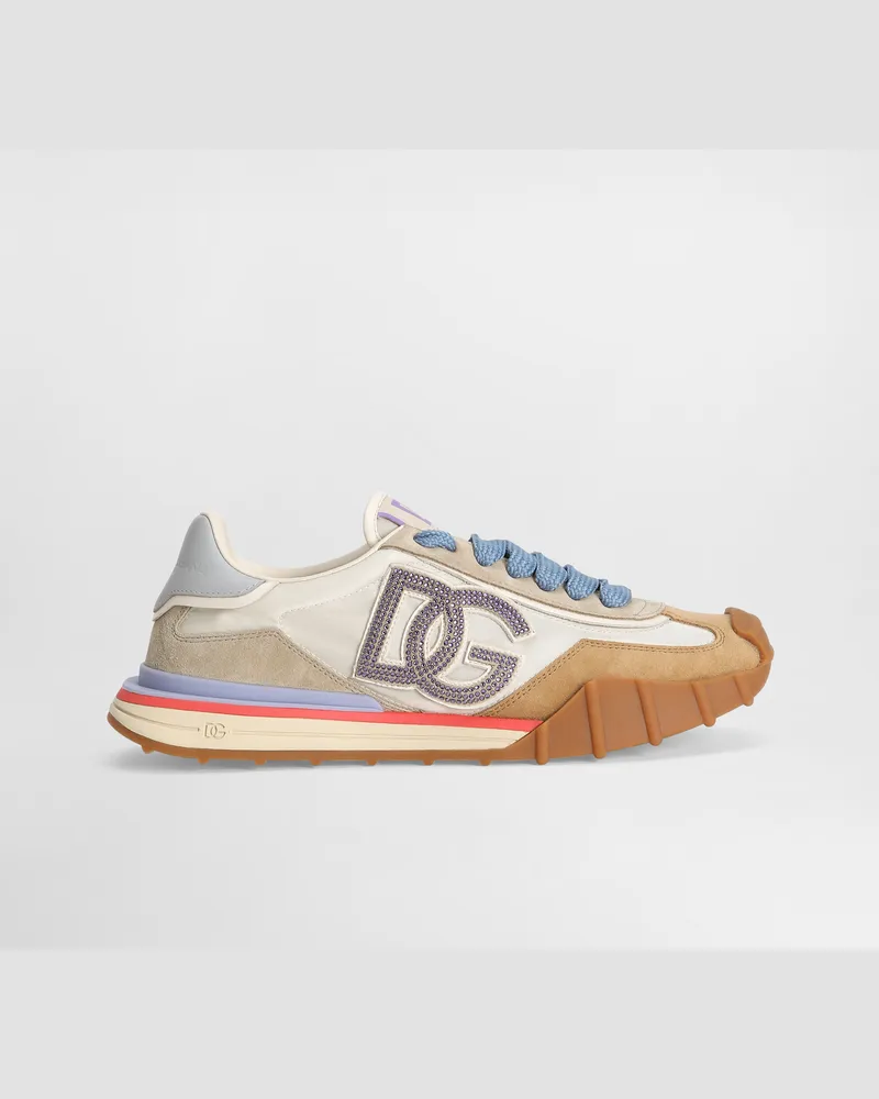 Dolce & Gabbana Dg Athletic Fabric Sneakers - Frau Sneakers Mehrfarbig Mehrfarbig