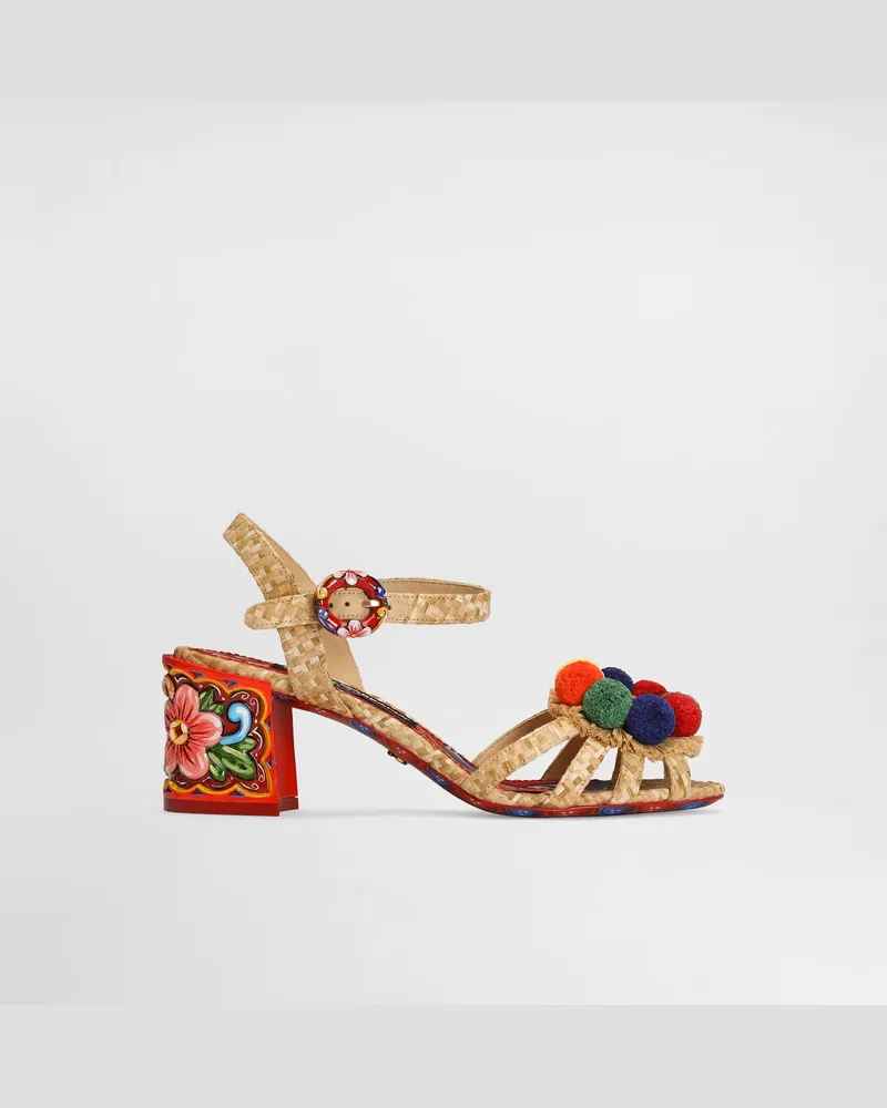 Dolce & Gabbana Sandalo - Frau Sandalen Und Wedges Mehrfarbig Mehrfarbig
