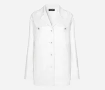 Einreihiger Kurzmantel Aus Brokat - Frau Mäntel Und Jacken Wei