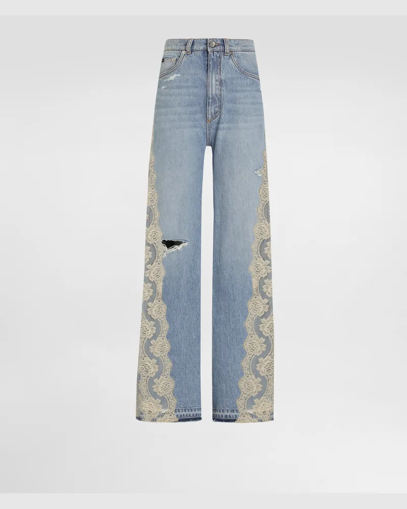 Dolce & Gabbana 5-pocket Denim Trousers - Frau Denim Mehrfarbig Mehrfarbig