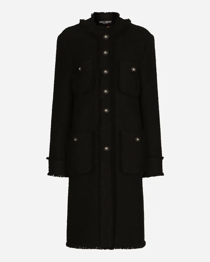 Dolce & Gabbana Cappotto - Frau Mäntel Und Jacken Schwarz Schwarz