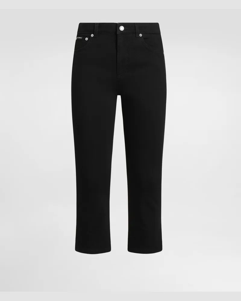 Dolce & Gabbana Capri-jeans Aus Denim Mit 5-pocket-design - Frau Denim Mehrfarbig Mehrfarbig