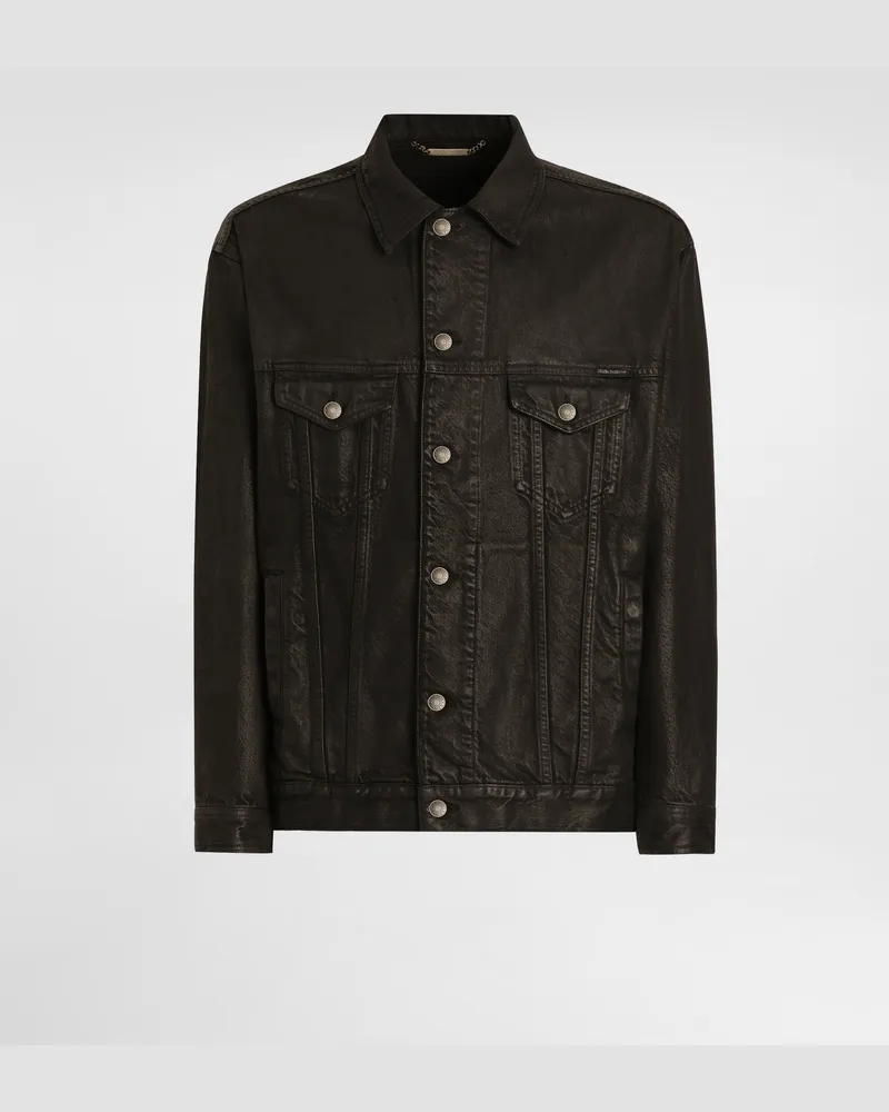 Dolce & Gabbana Denim Jacket - Mann Jeans Mehrfarbig Multicolor