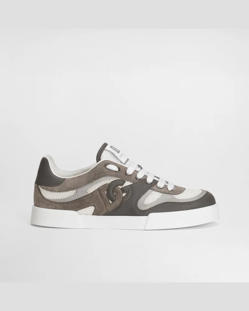 Dolce & Gabbana Sneaker Strobel Portofino Light Aus Kalbsleder - Mann Sneakers Mehrfarbig Mehrfarbig