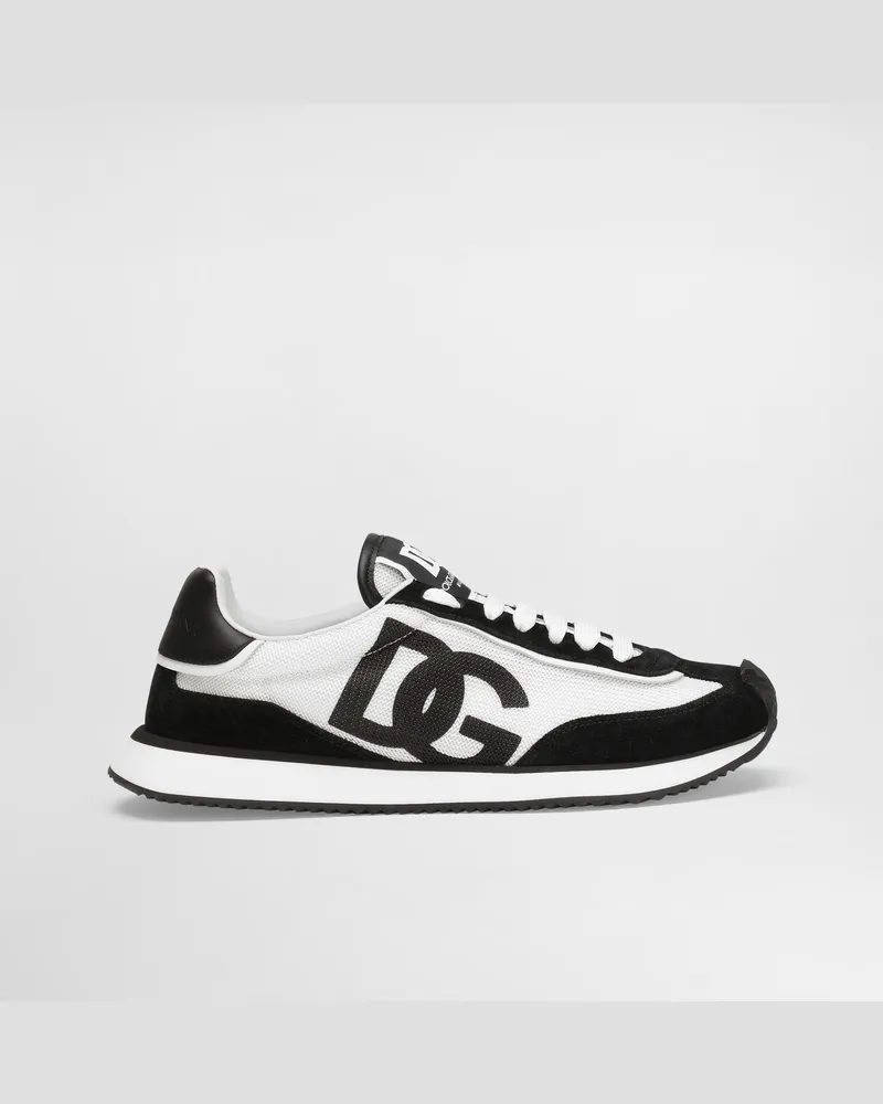 Dolce & Gabbana Sneaker Dg Cushion Aus Materialmix - Frau Sneakers Mehrfarbig Mehrfarbig
