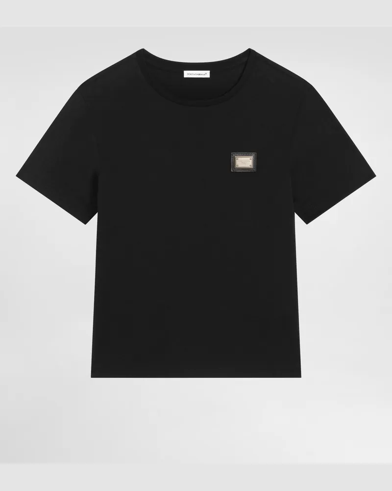 Dolce & Gabbana T-shirt Manica Corta - Mann Collection Schwarz Black