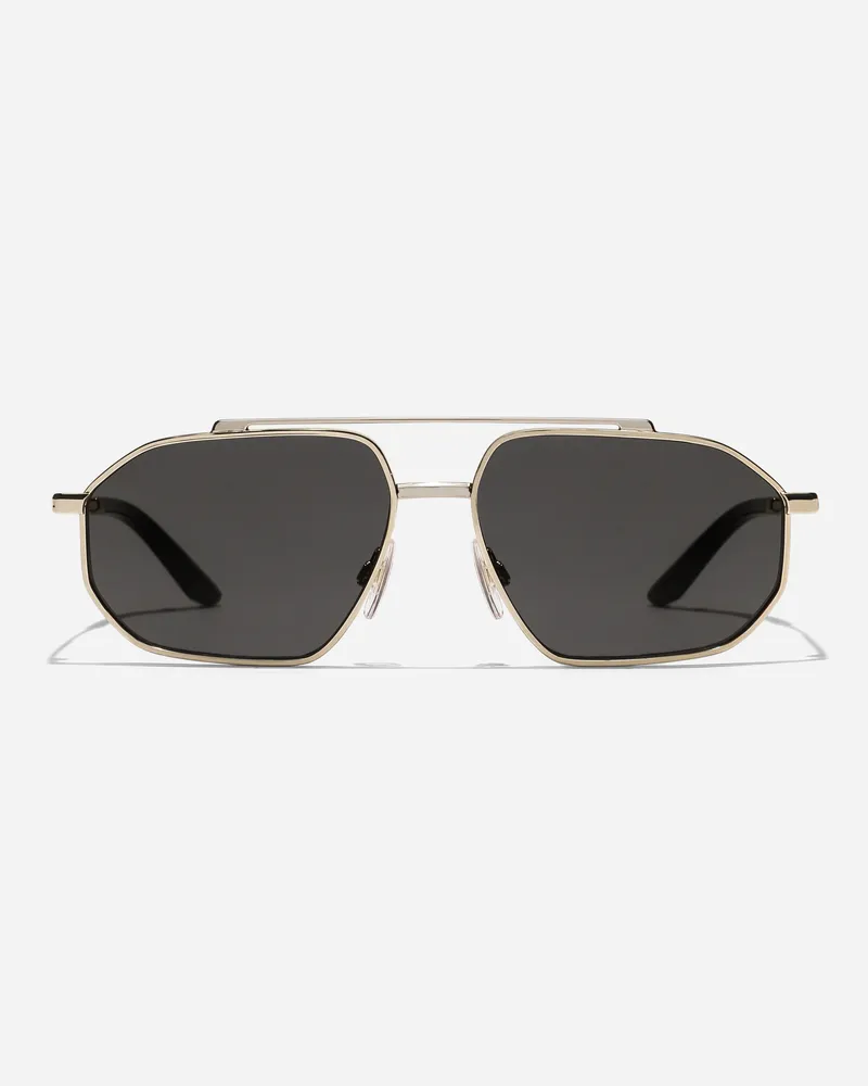 Dolce & Gabbana Sonnenbrille Metal Classic - Mann Collection Gold Gold