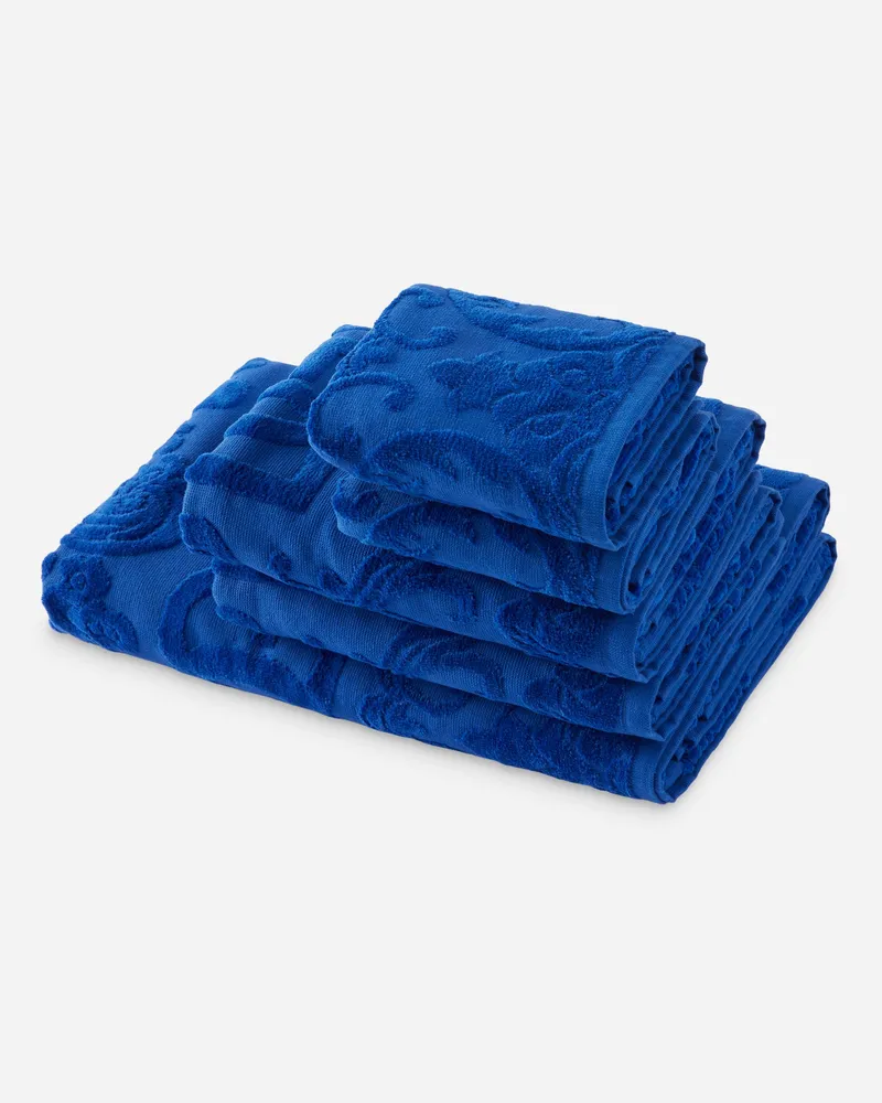 Dolce & Gabbana 5-teiliges Handtuchset Aus Baumwollfrottee - Handtuch-sets Mehrfarbig Mehrfarbig